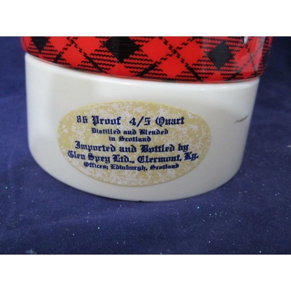 Gilby's Spey Royal Scotch Whiskey Bottle Highland Dancer Music Box Empty GUC - Picture 10 of 16